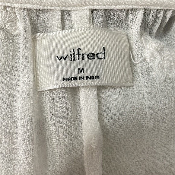 Wilfred Faux Wrap Sheer Blouse - Picture 5 of 7